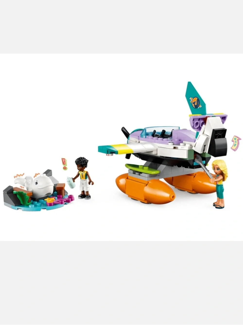 Lego 41752 Friends Sea Rescue Plane -203 Pieces NIB - Picture 4 of 10